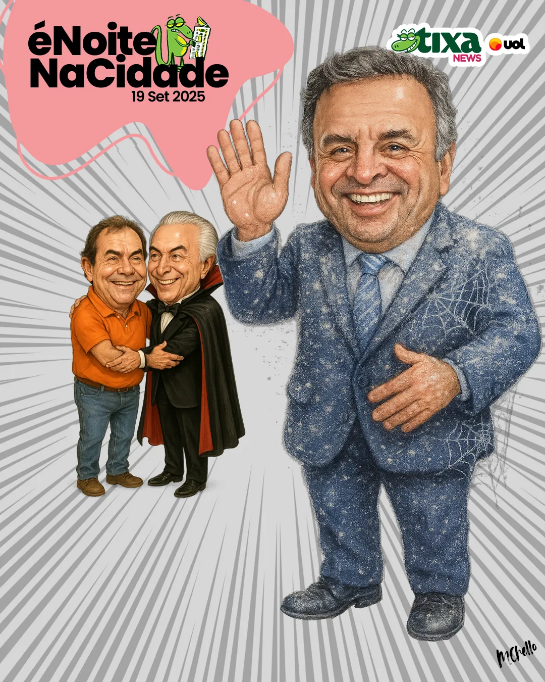 Capa: Ressuscitaram até o Aécio para transformar anistia em dosimetria
