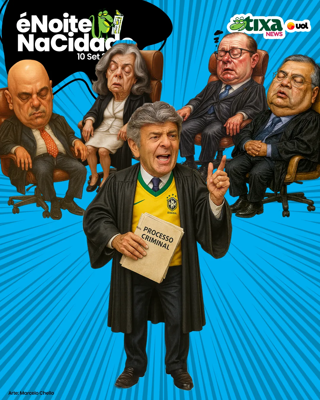 Capa: As doze horas do voto do Fux resumidas em cinco linhas