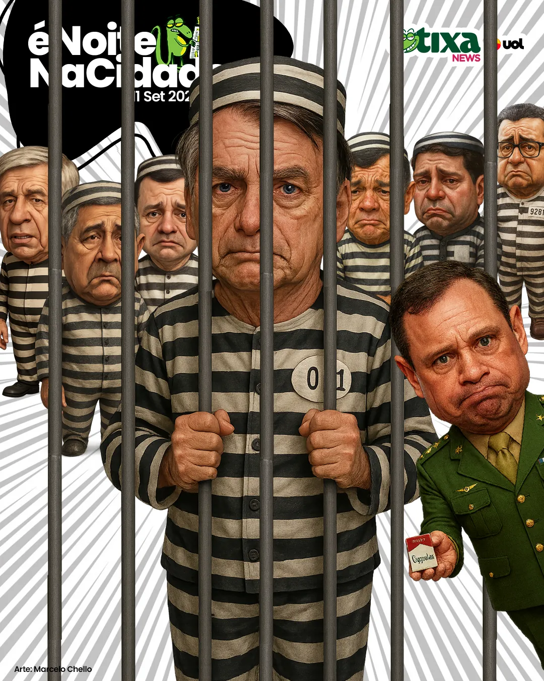 Capa: O nosso 11 de setembro: não vai ter indulto, nem anistia
