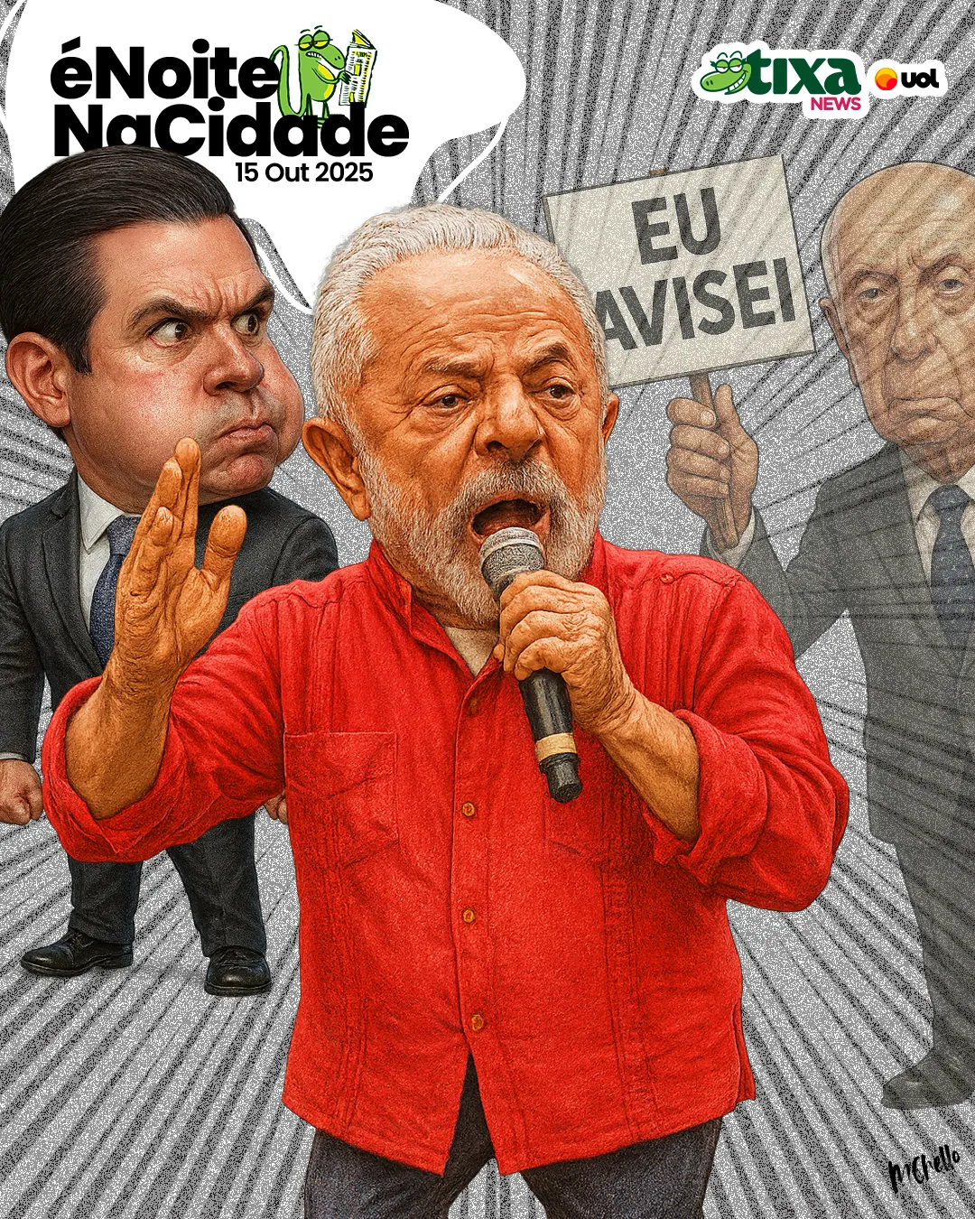 Capa: Lula fazendo amigos: “Congresso nunca teve tão baixo nível”
