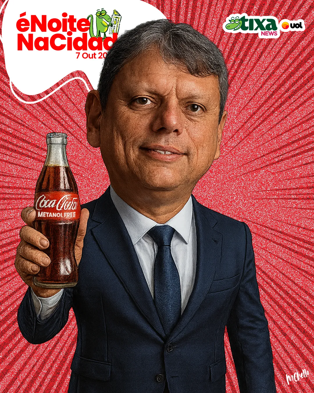 Capa: Só respira, Tarcísio!