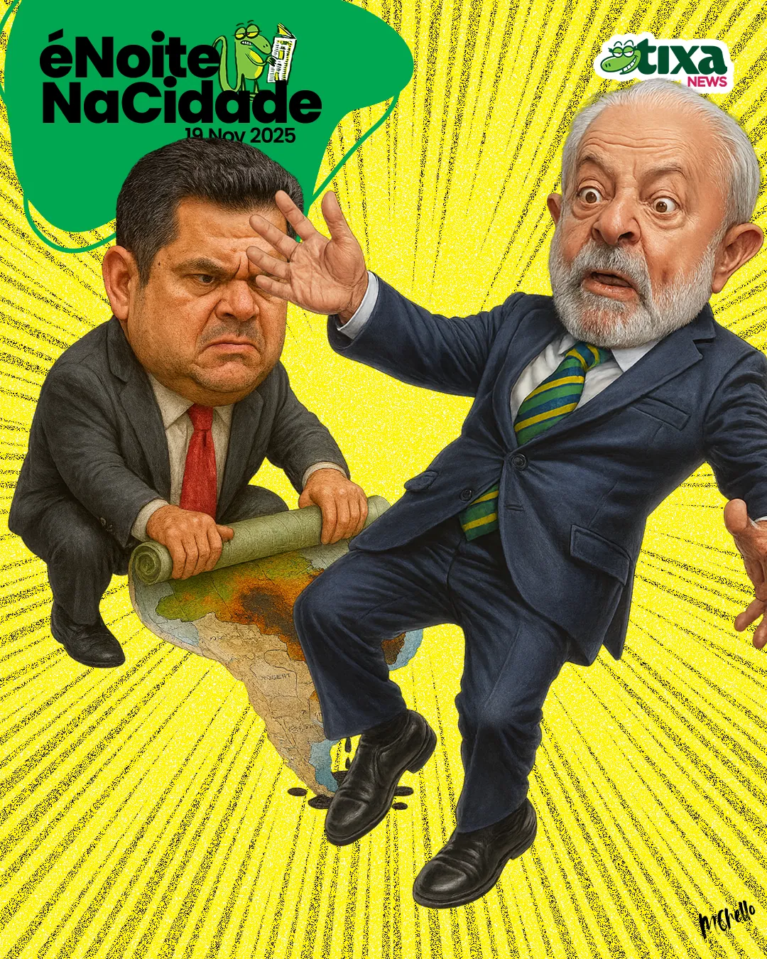 Capa: O mapa do caminho… para o fim do mundo?