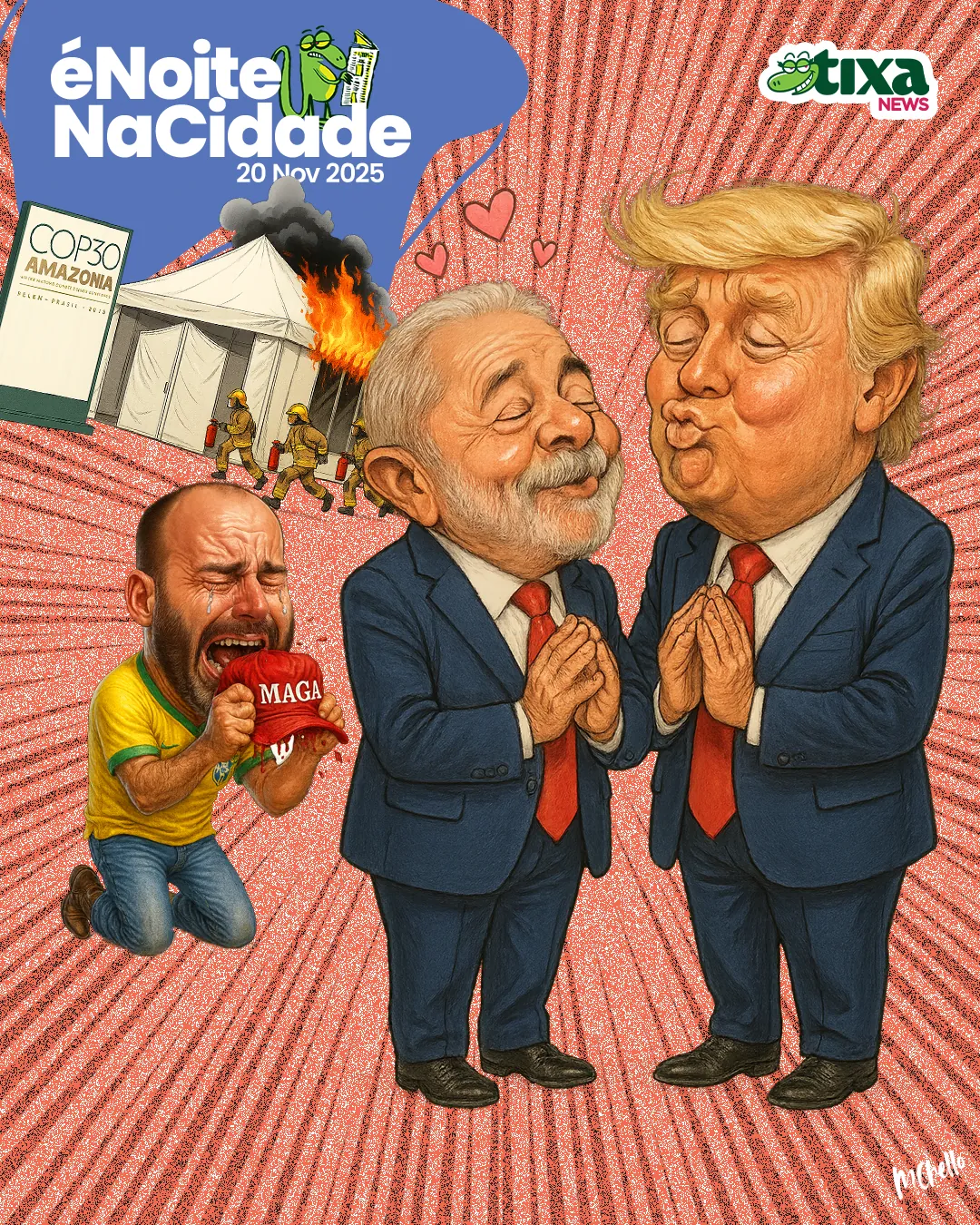 Capa: Pegou fogo na República. Voltamos.