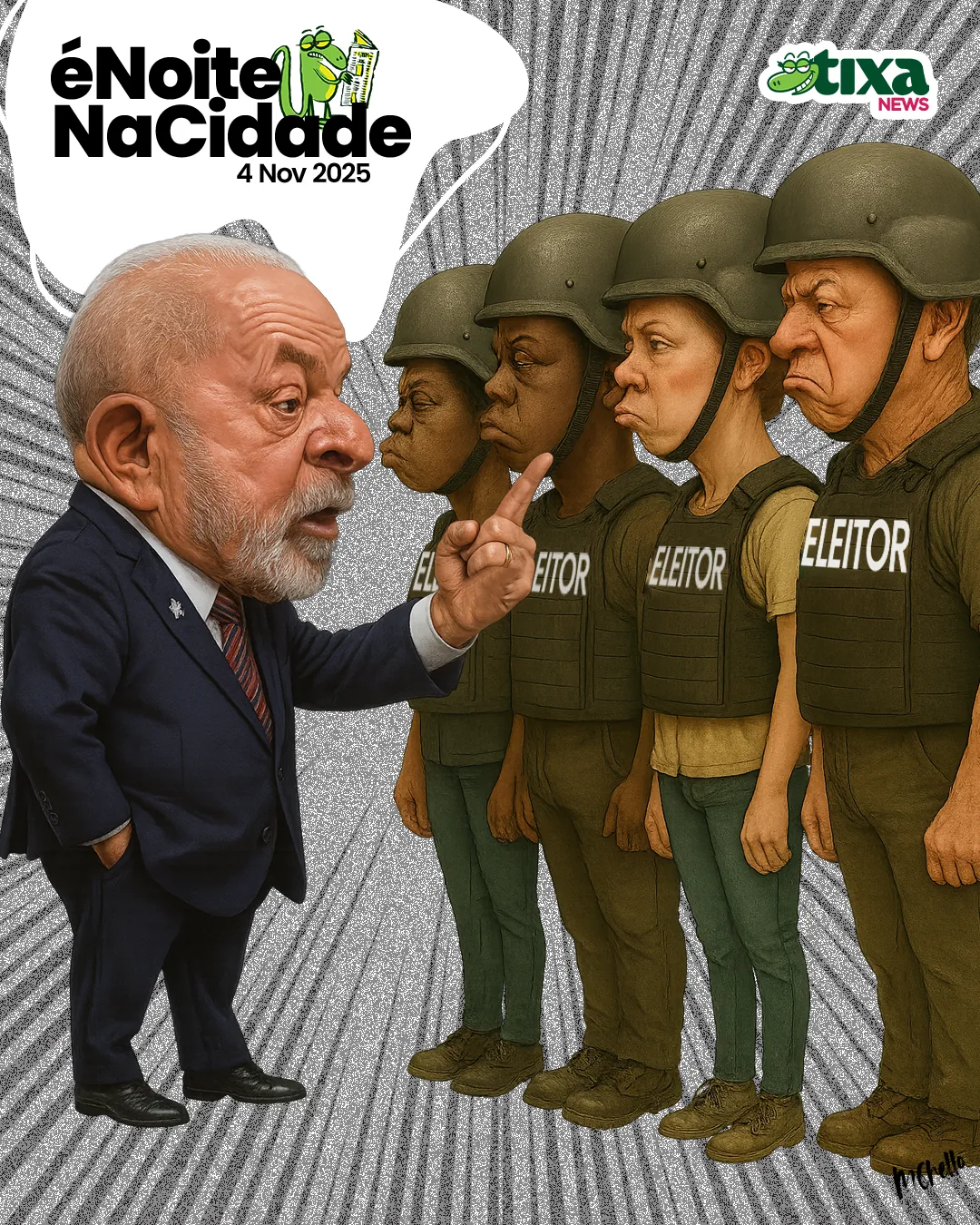 Capa: Agora é a vez de Lula dar o recado
