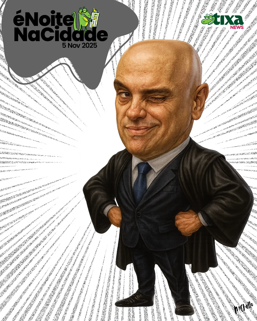 Capa: Xandão achou um novo inquérito para chamar de seu