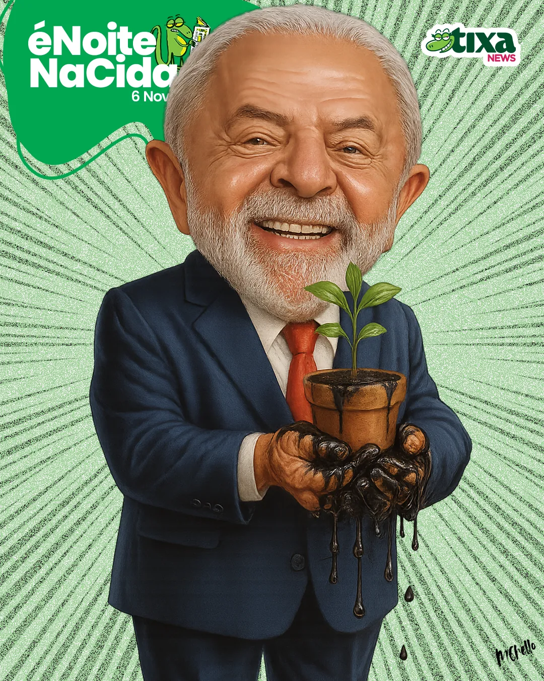 Capa: A COP da verdade: Lula vai explorar mais petróleo