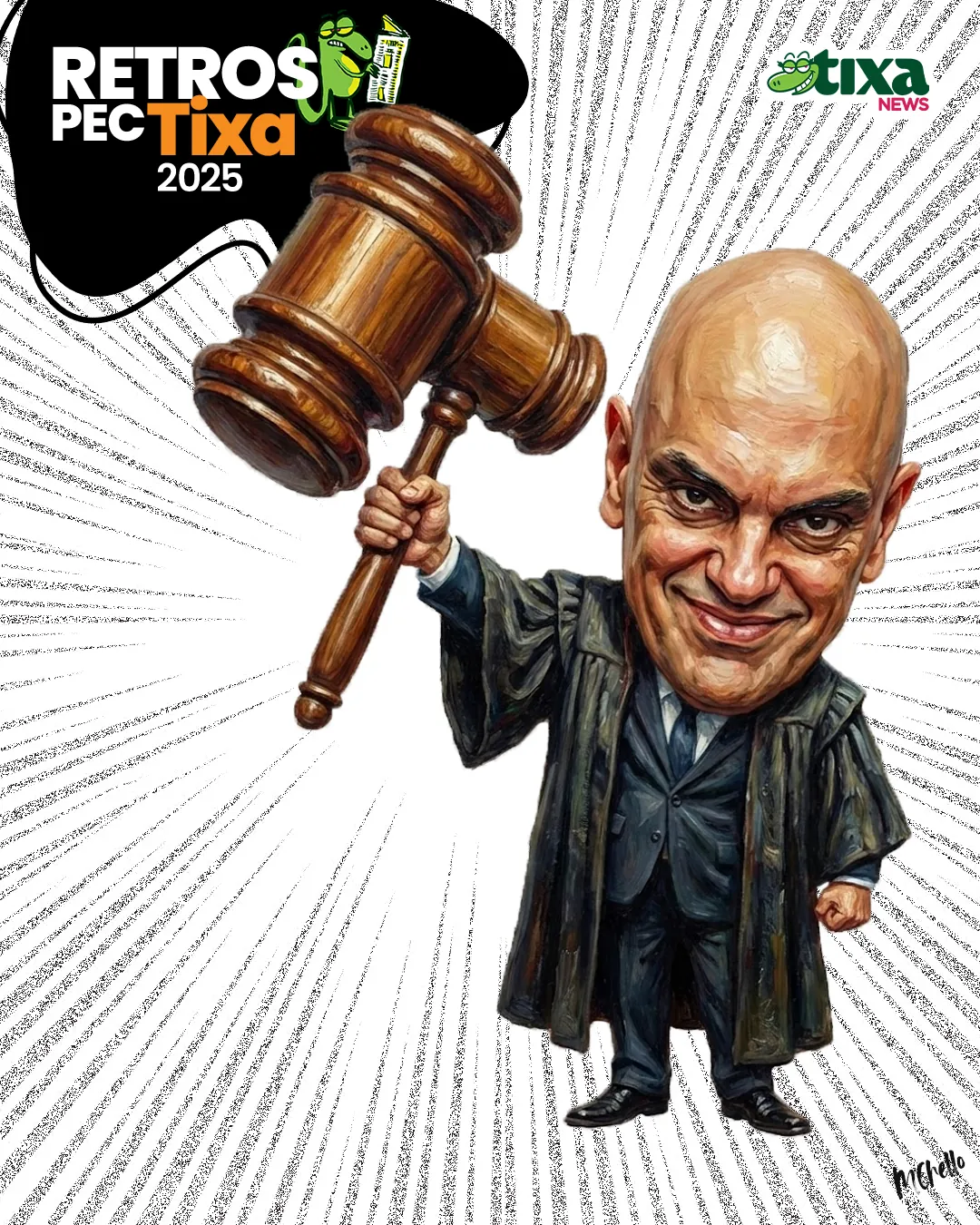 Capa: Retrospectixa 2025: Danos Moraes
