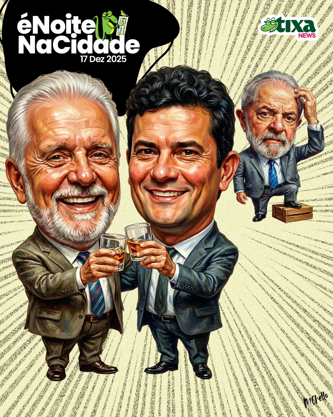Capa: Mais uma dose e Bolsonaro sai da prisão