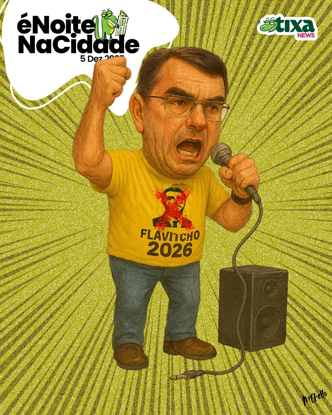 Capa: Flavitcho se lançou. Ninguém acreditou