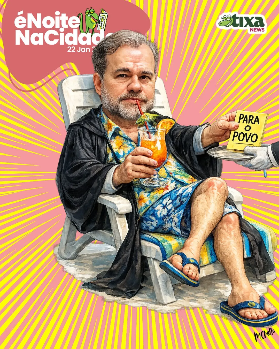 Capa: O escândalo do resort