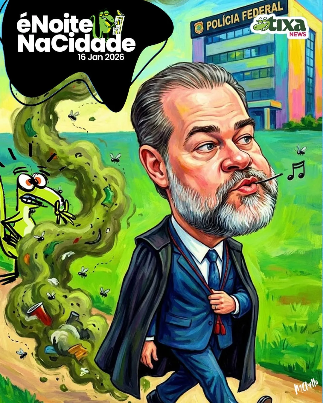 Capa: Queria parar de falar do Toffoli. Não consigo.