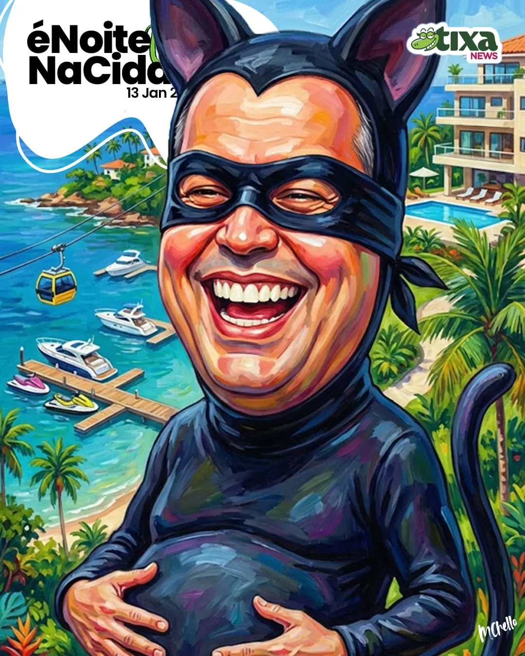 Capa: Um teleférico particular? É sério isso?