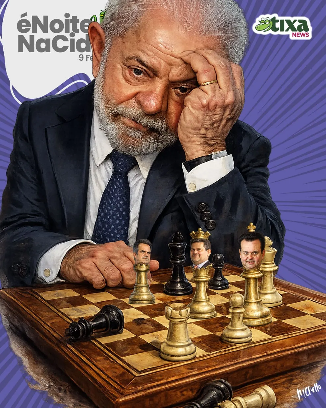 Capa: O jogo de xadrez do Lula