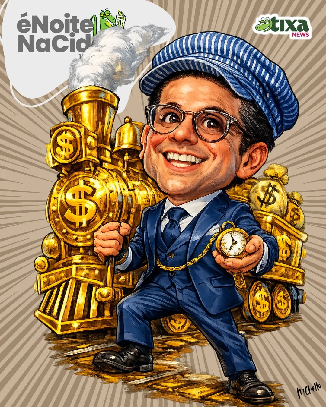 Capa: O trem da alegria