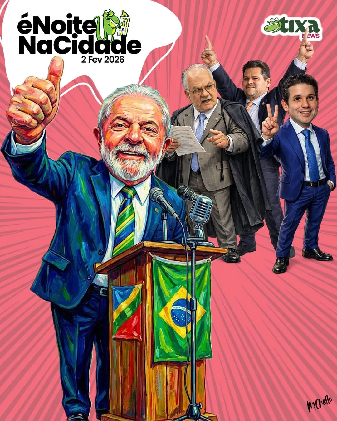 Capa: Todo mundo no palanque