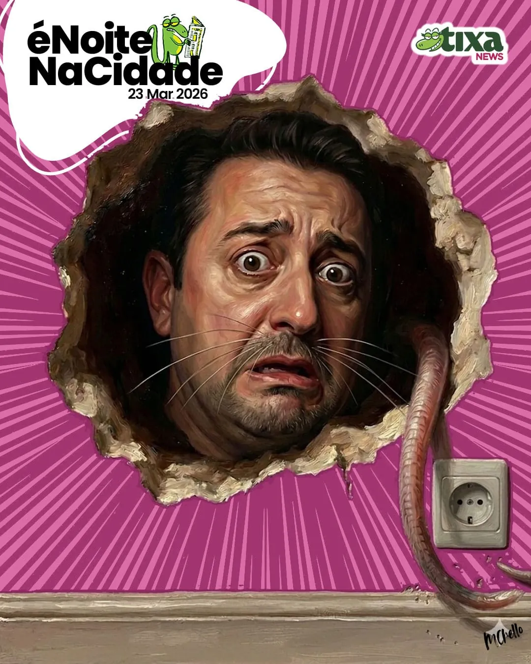 Capa: O Ratinho fugiu