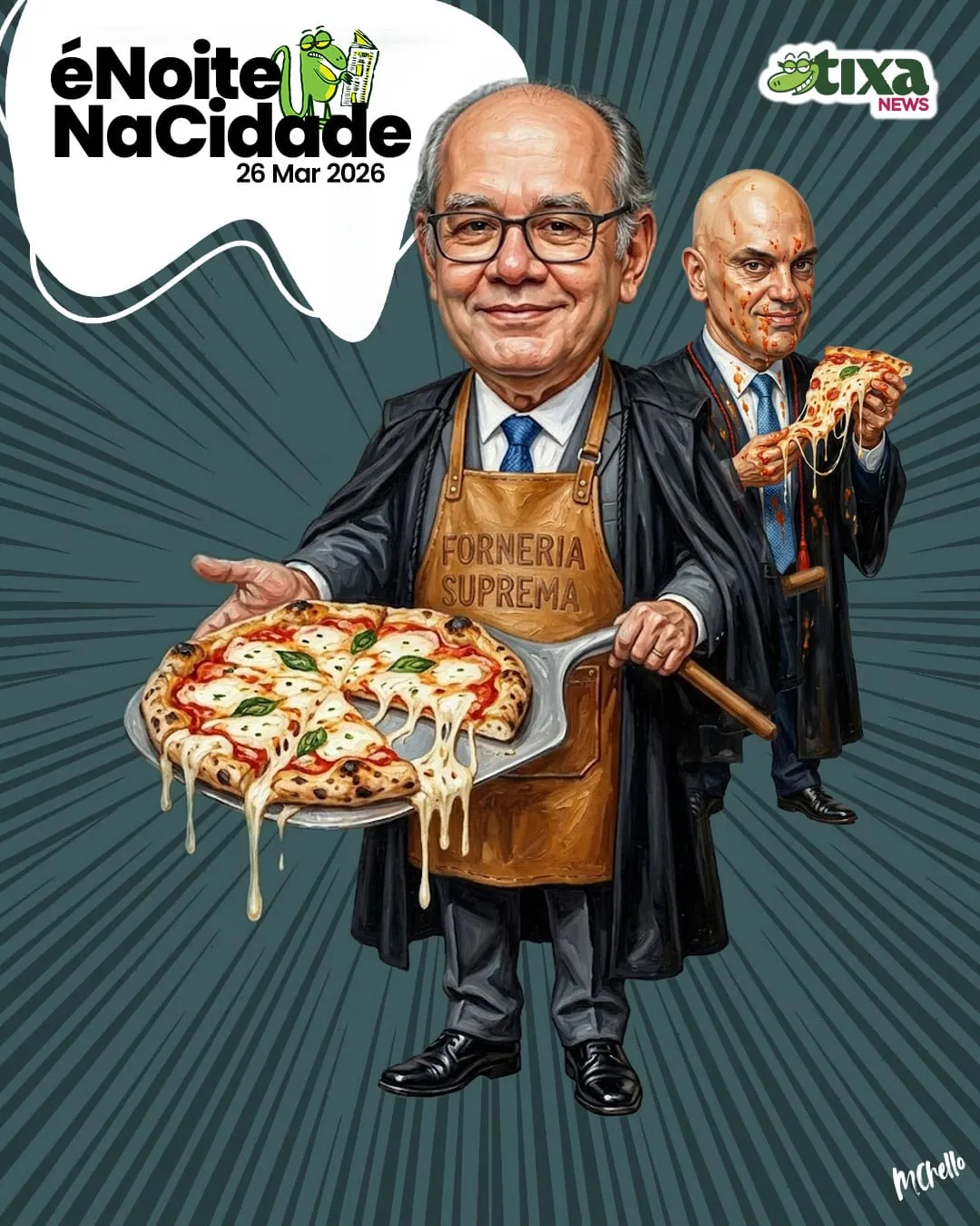 Capa: A pizza suprema