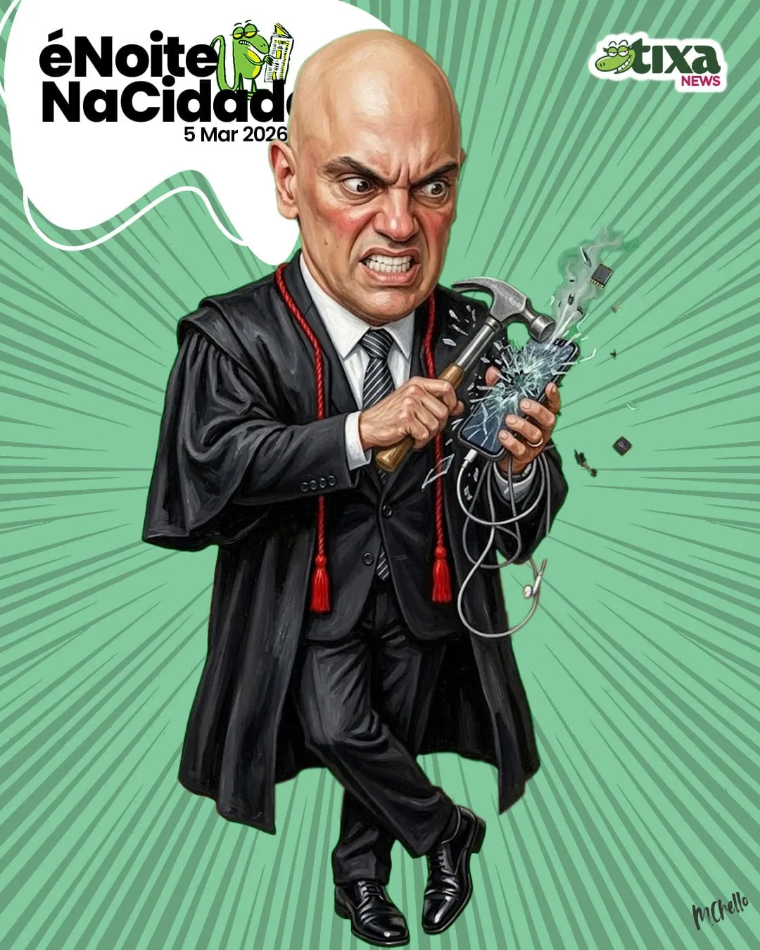 Capa: Oi, Xandão. Vorcaro aqui!