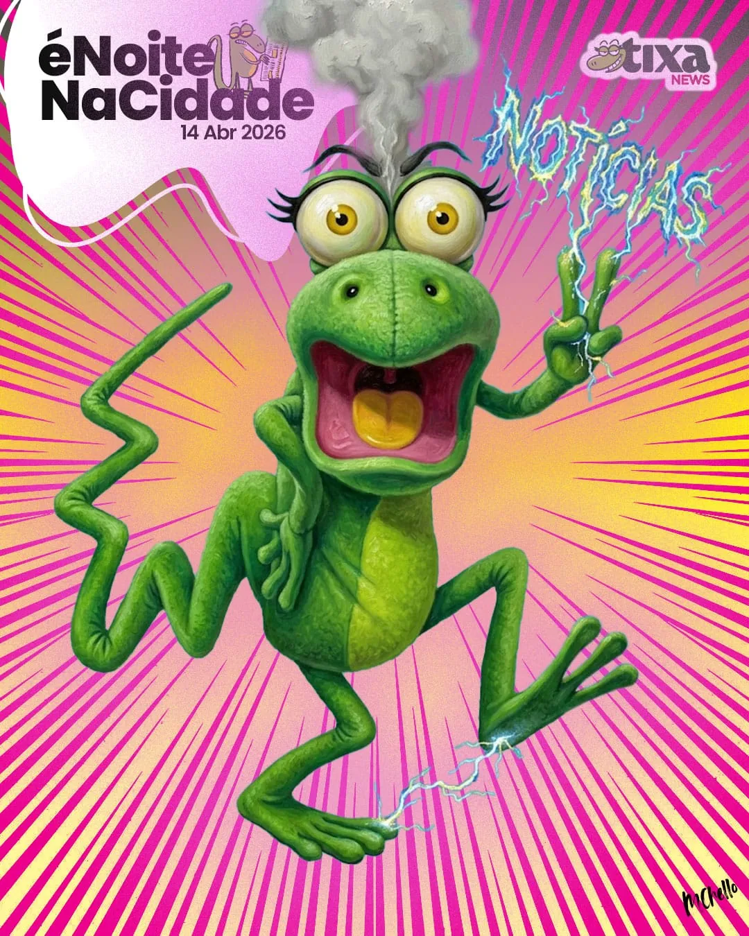 Capa: Choquei com as notícias