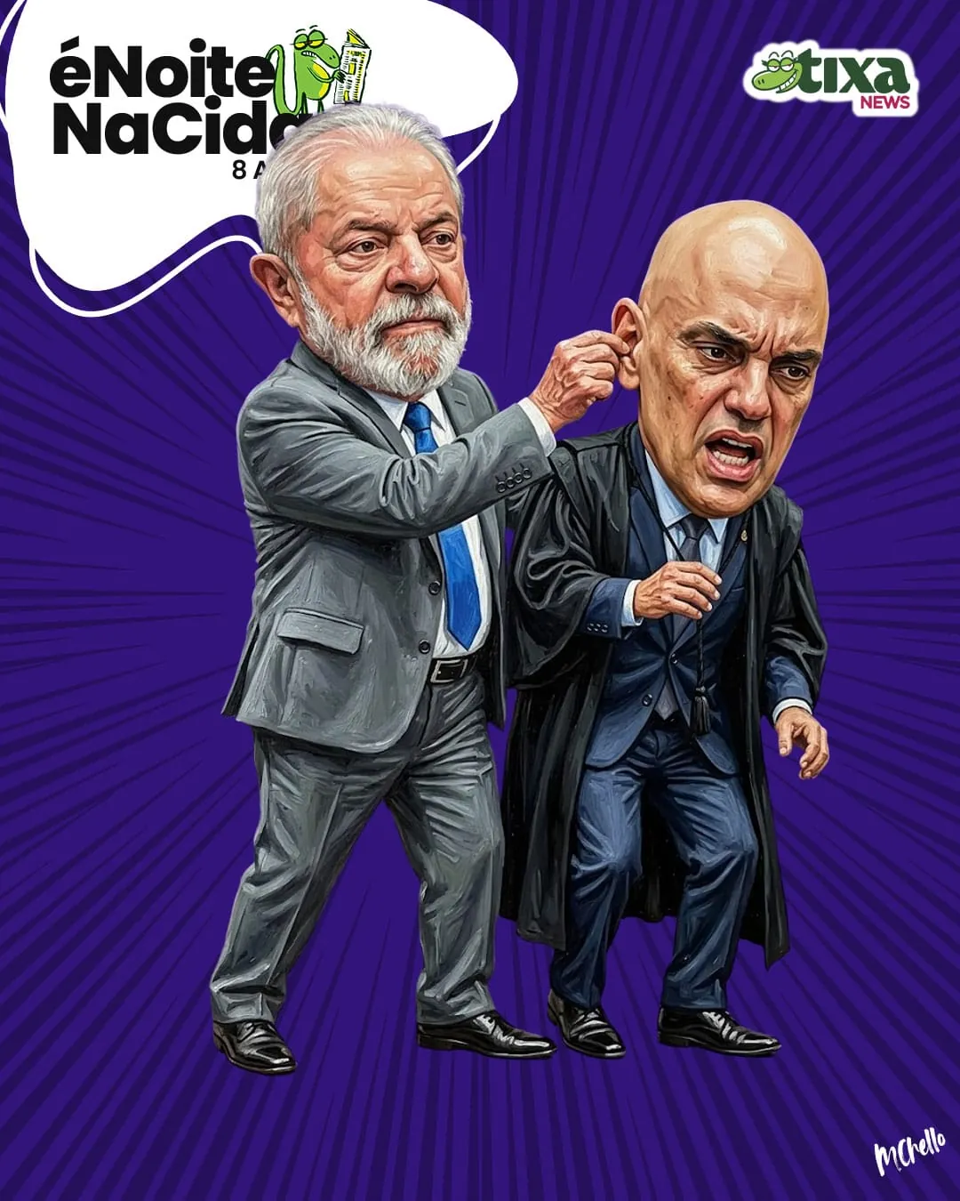 Capa: Lula mete um aviso prévio no Xandão