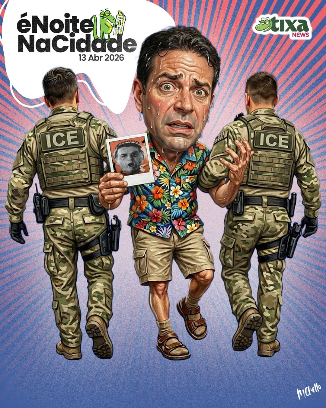 Capa: Teje supostamente preso