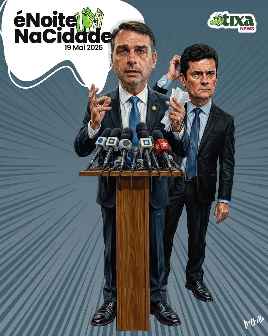 Capa: Pega na mentira