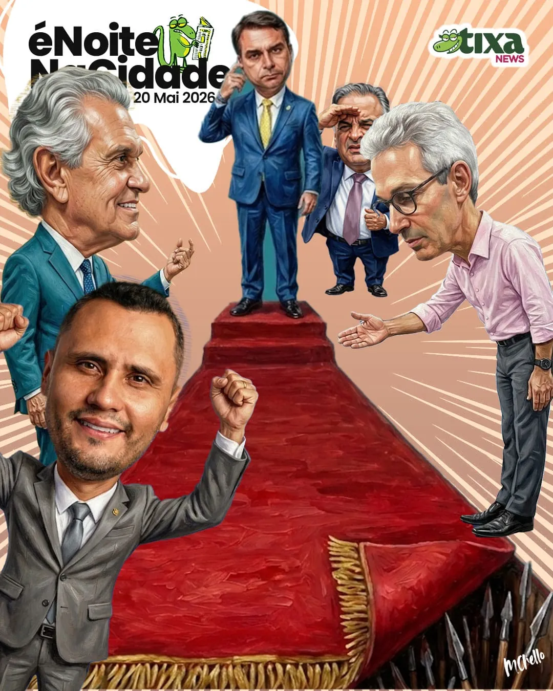 Capa: Se a canoa não virar sozinha, não falta gente para dar um empurrãozinho