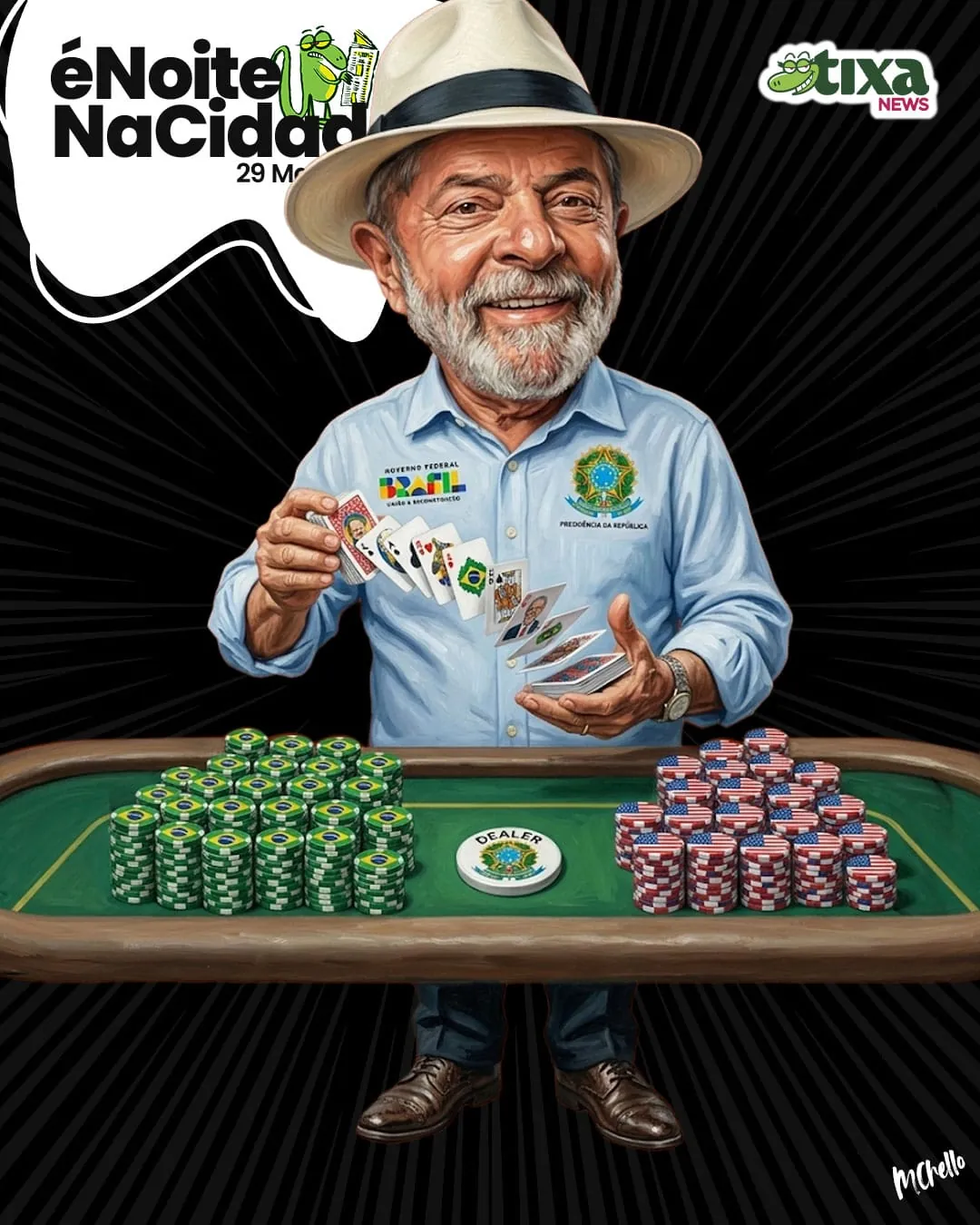 Capa: Lula dobra todas as apostas
