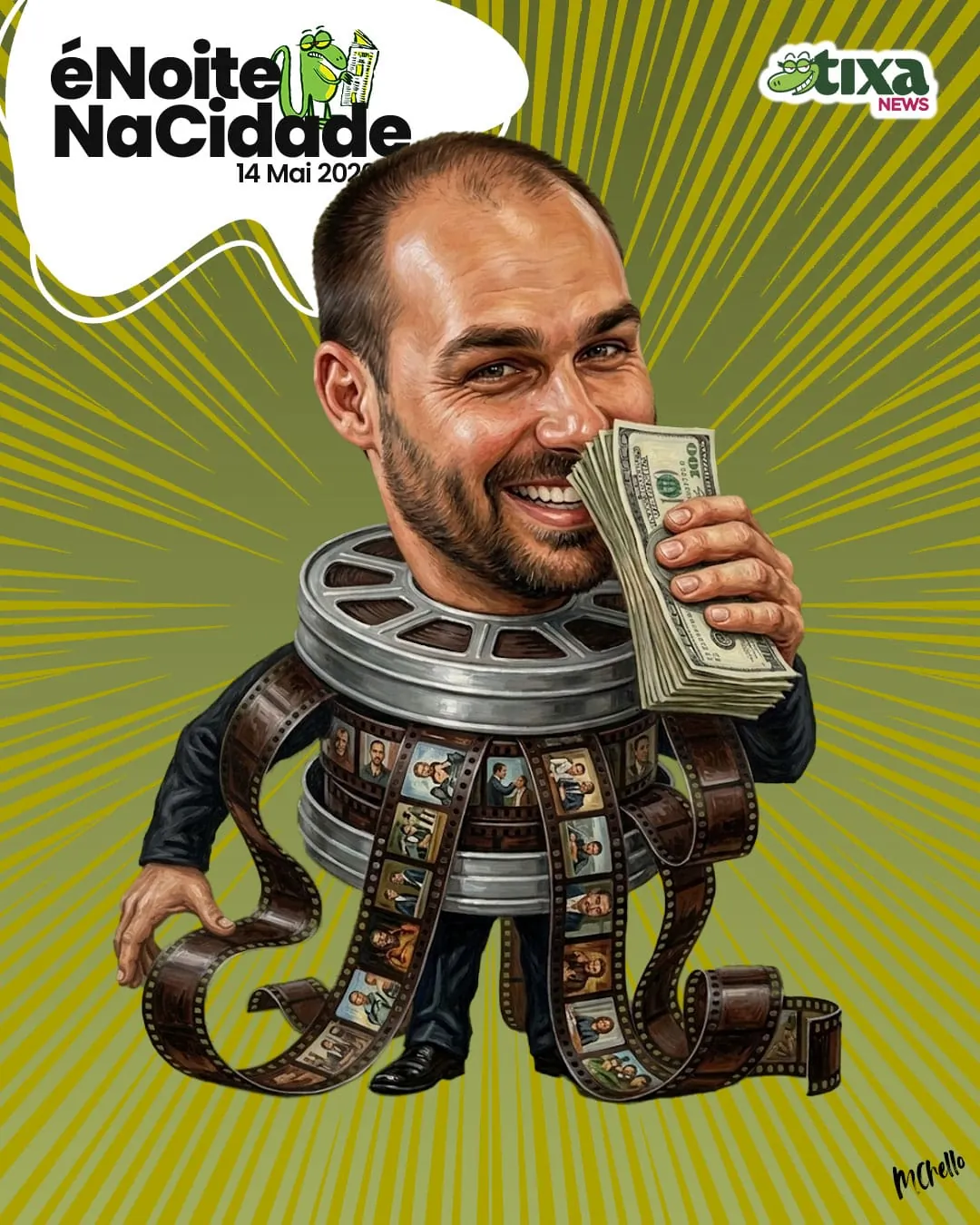 Capa: Cadê o dinheiro do Vorcaro, Flavitcho?
