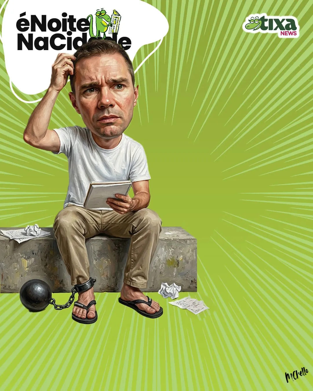 Capa: Lá vai o Vorcaro de novo