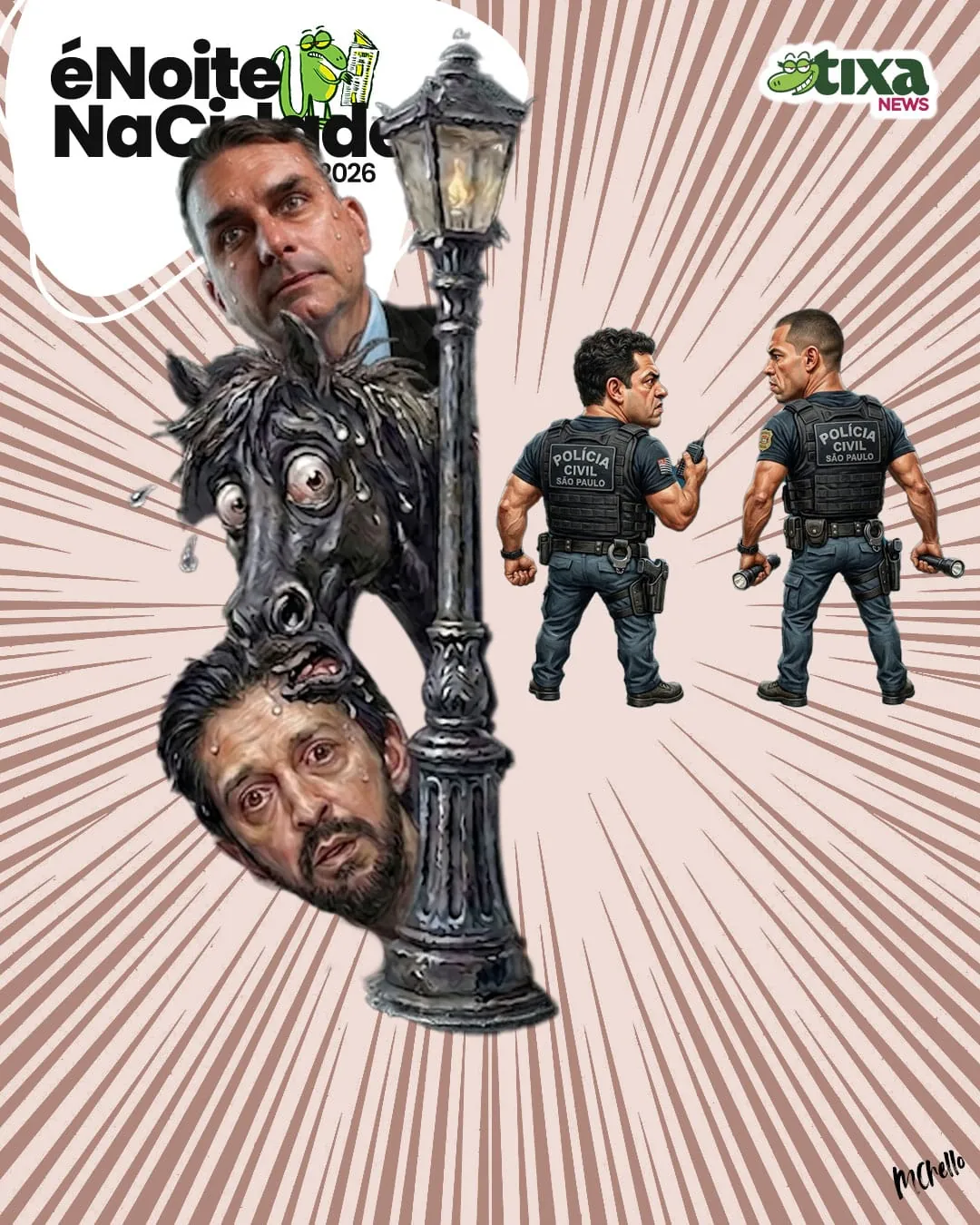 Capa: A Polícia do Tarcísio vai atrás do Pangaré Sombrio