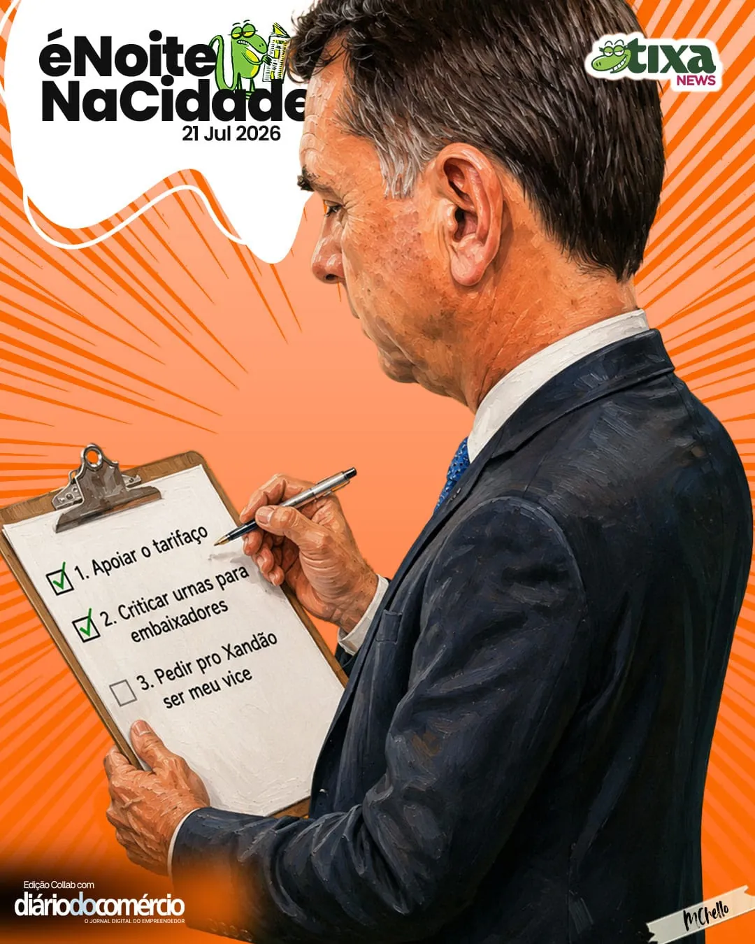 Capa: Flavitcho questiona as urnas eletrônicas. Mas já?