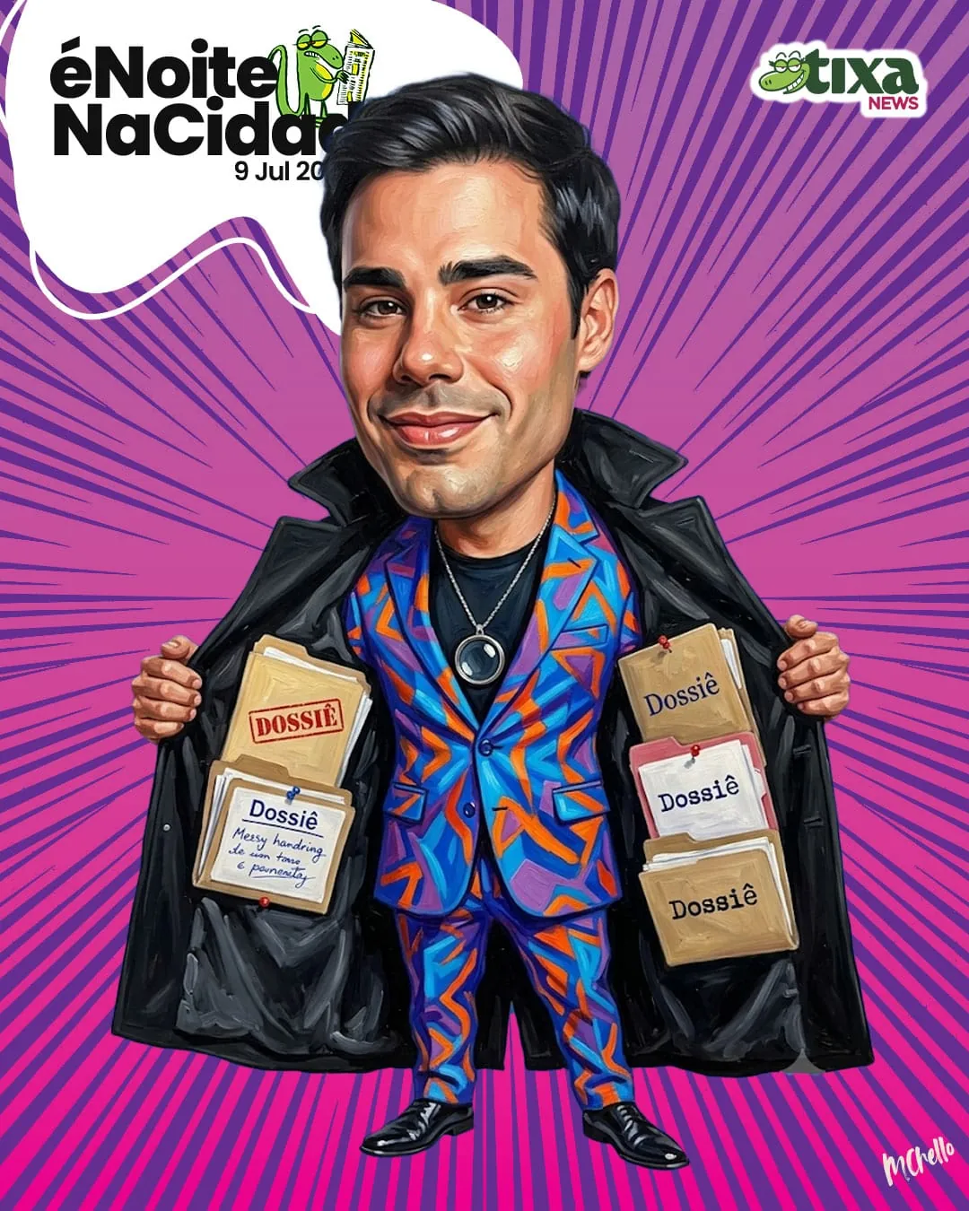 Capa: Fábrica de dossiês