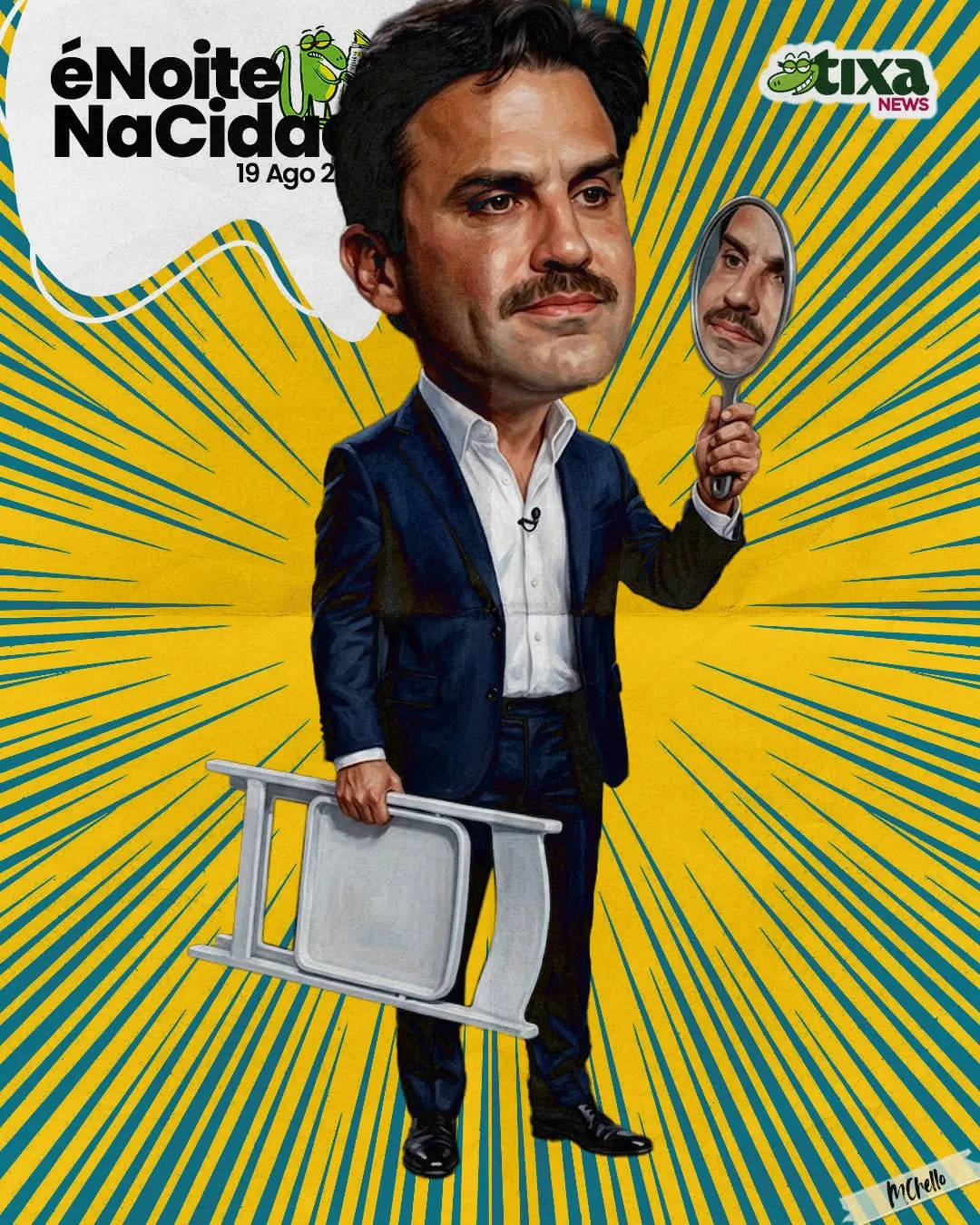 Capa: E essa harmonização do Marçal?
