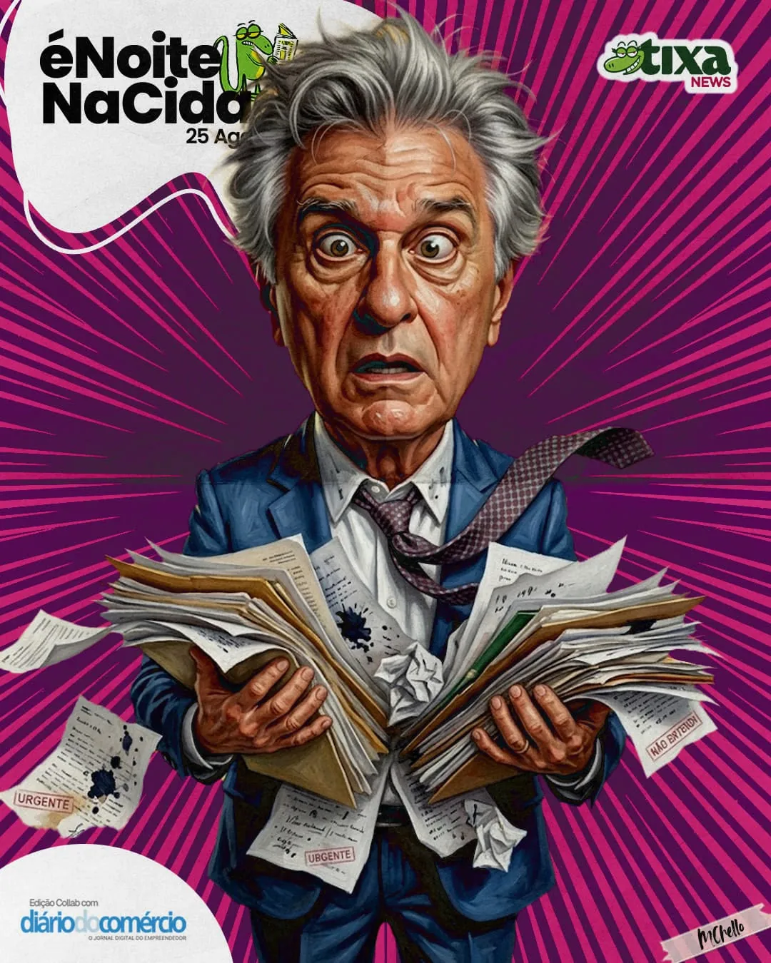 Capa: Caiado só quer o voto dos 60+