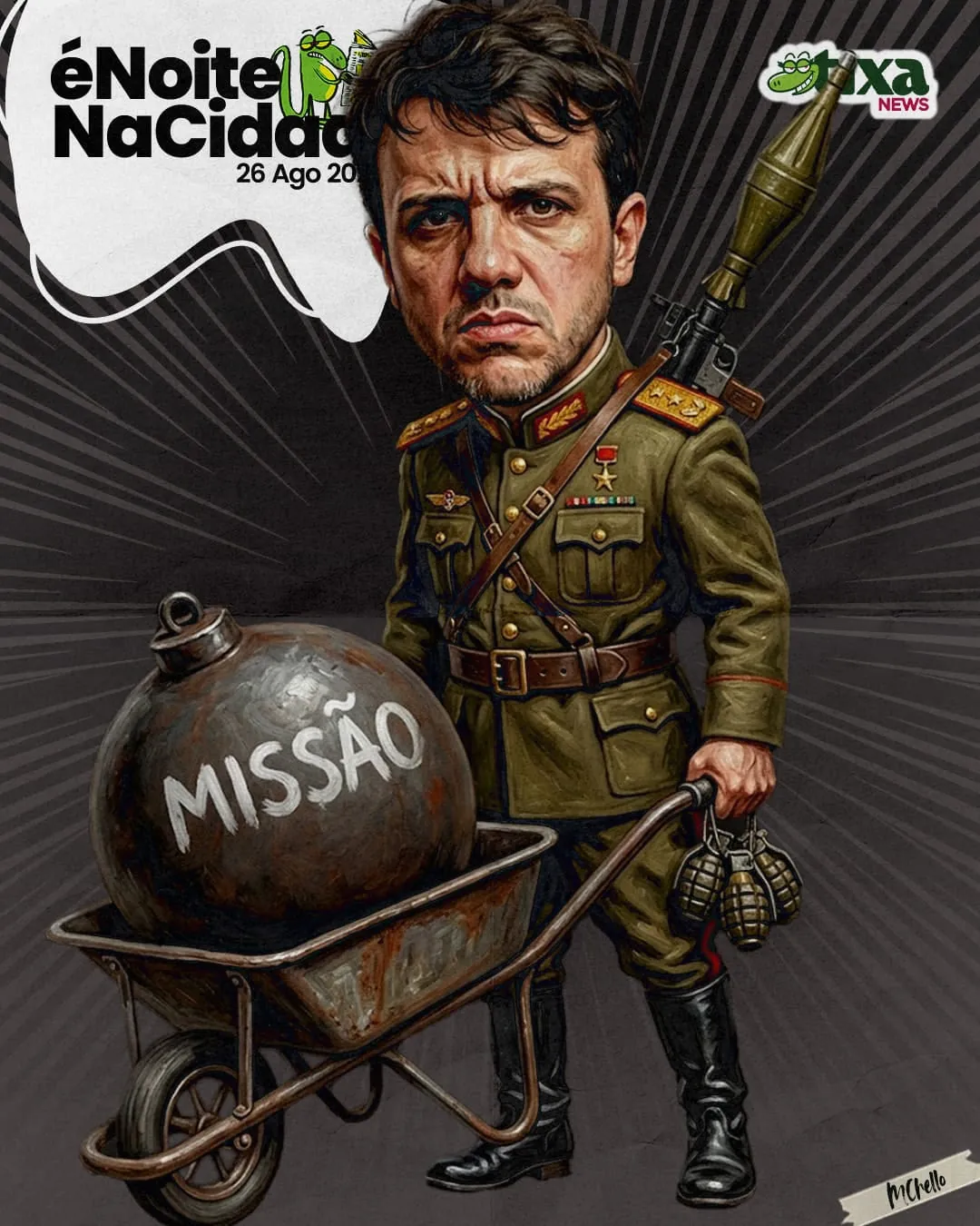 Capa: Candidato a ditador?