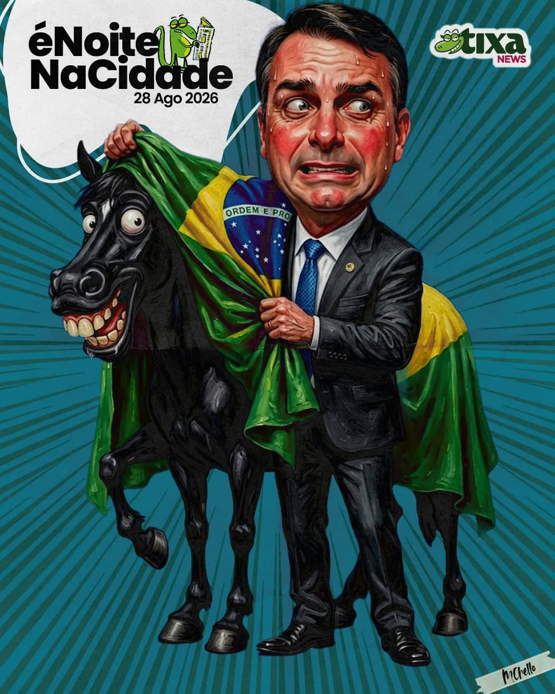 Capa: Flavitcho segue enrolando o Dark Horse