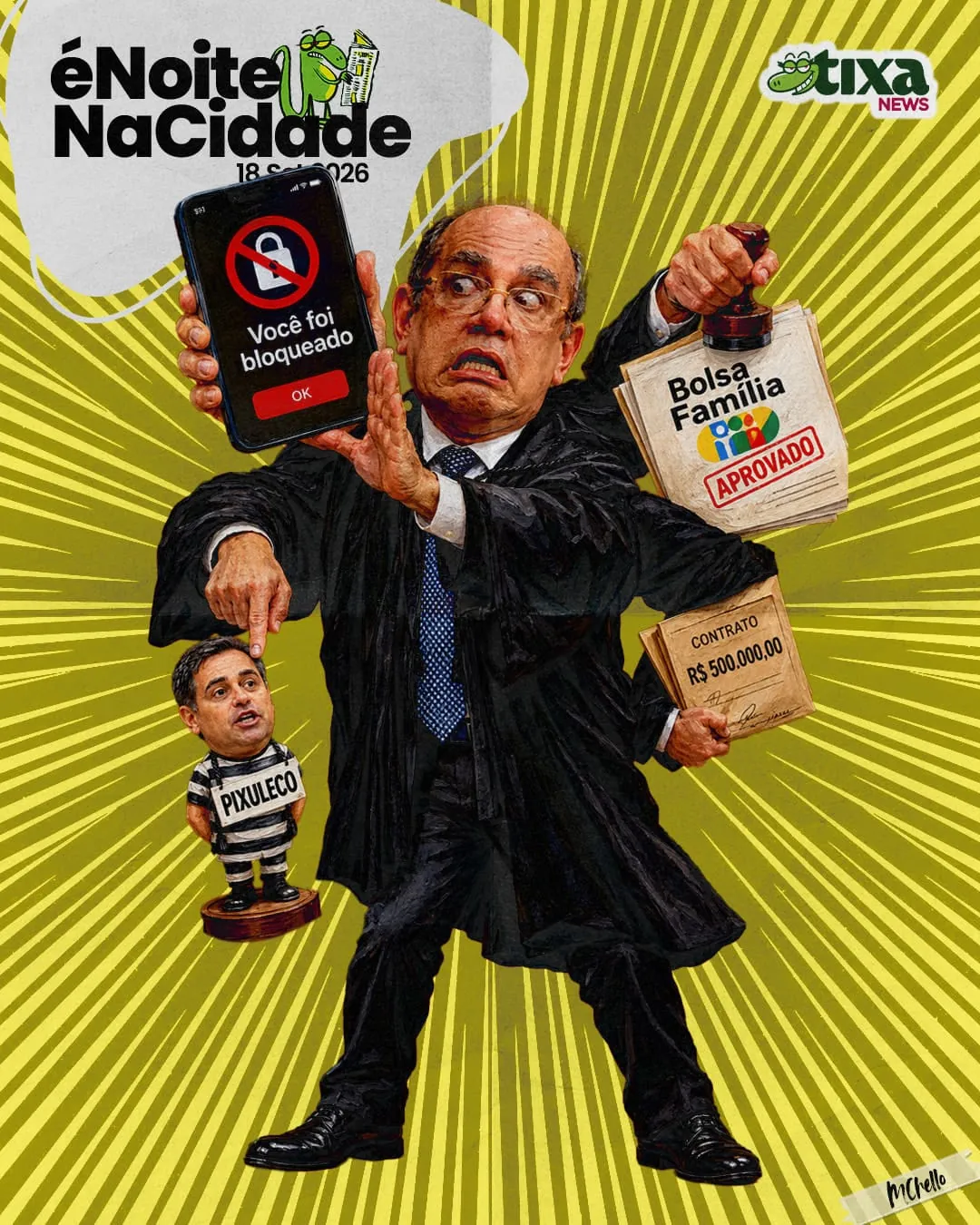 Capa: A semana de Don Gilmar