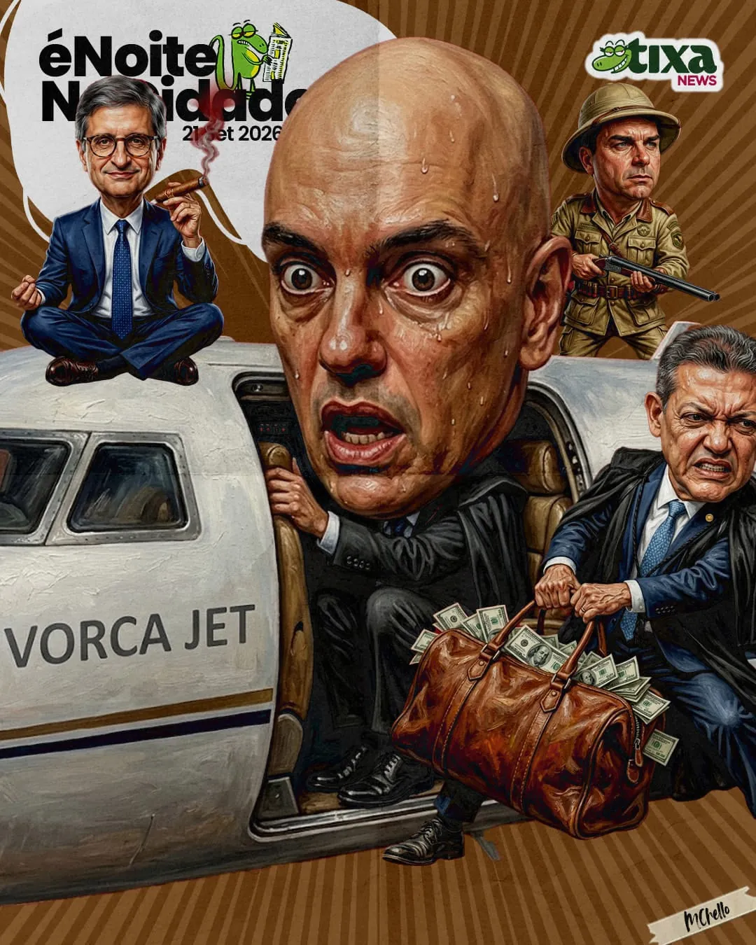 Capa: A promo das denúncias
