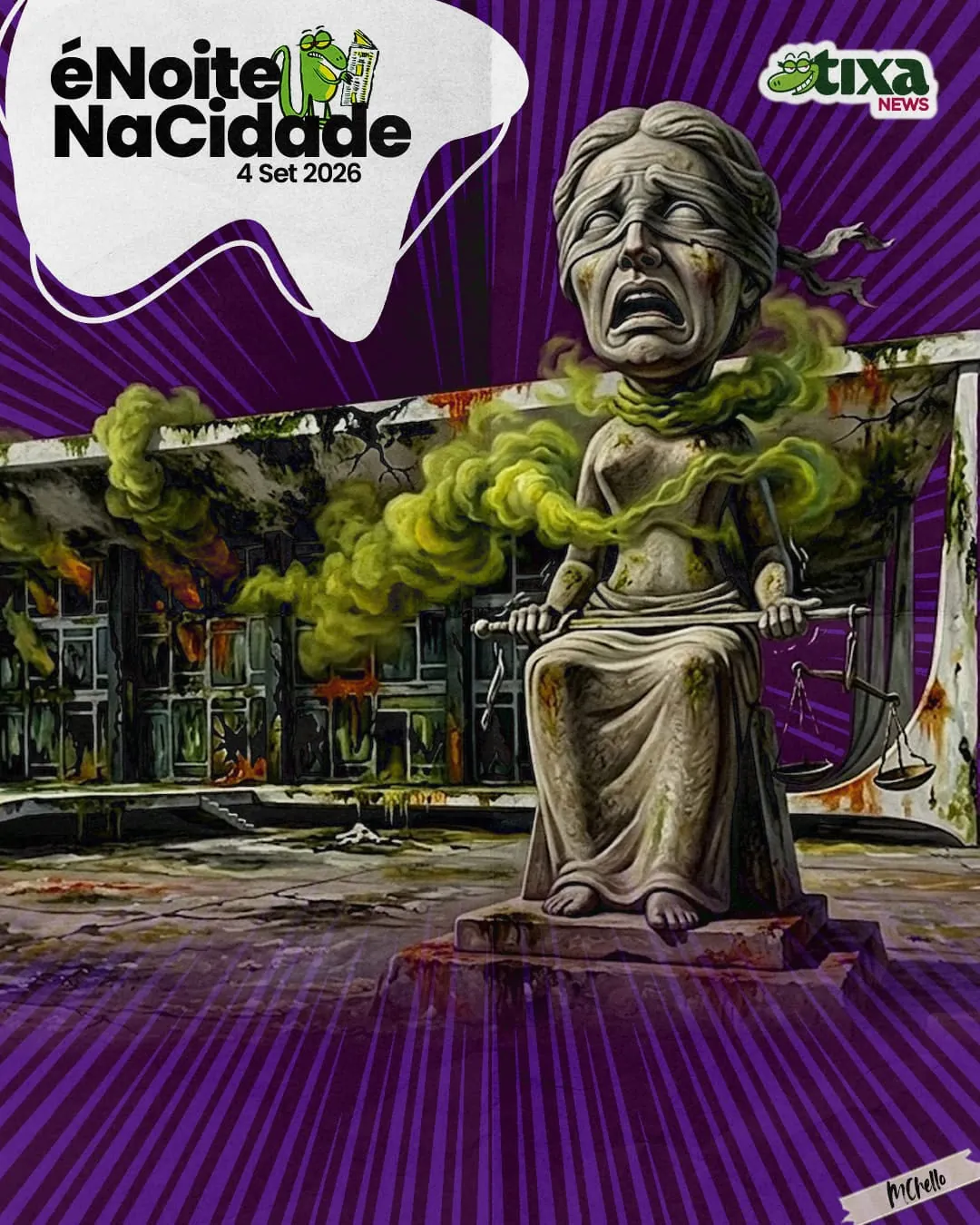 Capa: A contaminação