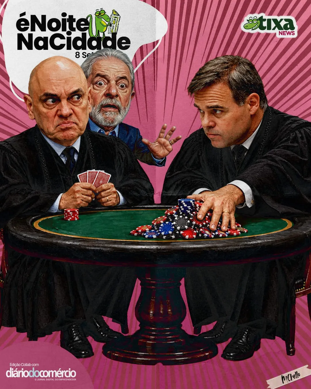 Capa: O supremo André dos Céus triplica a aposta