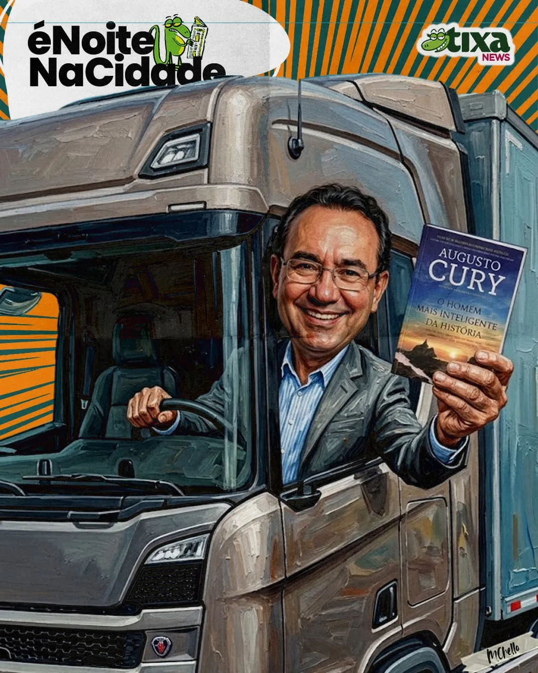 Capa: E Augusto Cury sai em disparada