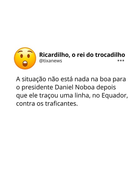 Ricardilho na boa