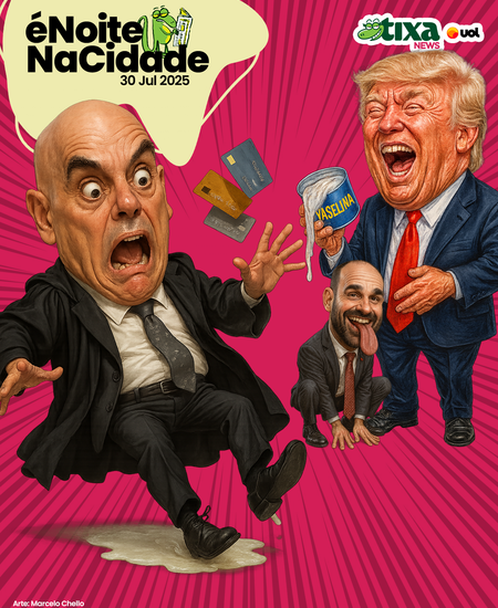 Trump sanciona o Xandão, mas libera a vaselina