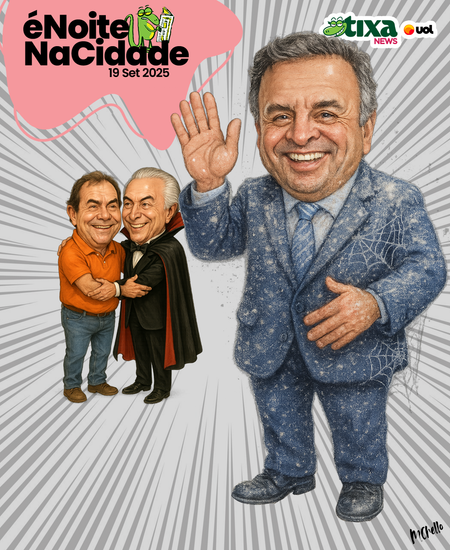 Ressuscitaram até o Aécio para transformar anistia em dosimetria