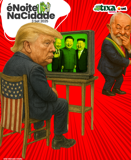 Xi, Putin e Kim Jong Un desfilando imortalidade