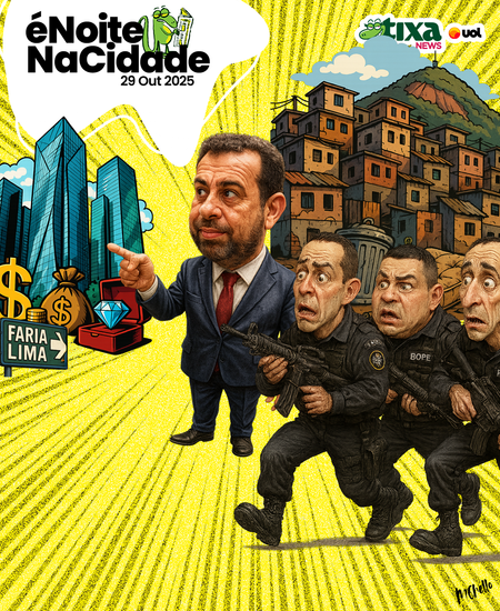 Boulos dá o tom da campanha: favela x Faria Lima