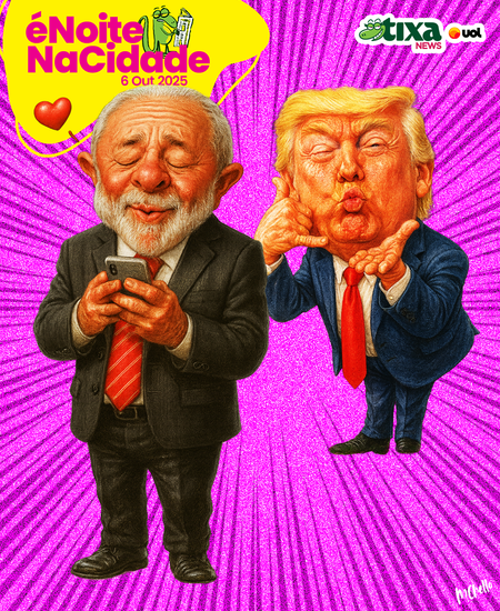 Que Trump é esse que deu o telefone pro Lula?