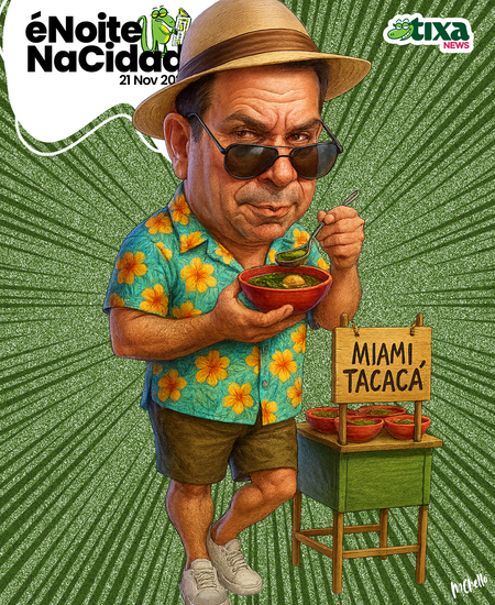 Vou ali em Miami tomar um tacacá e não volto