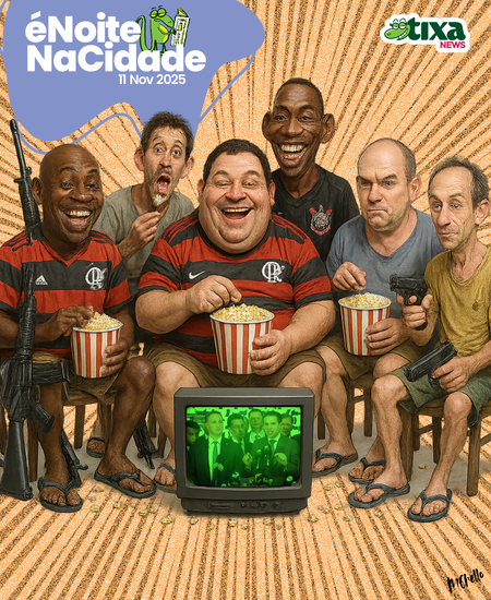 Os narcotraficantes compraram mais pipoca